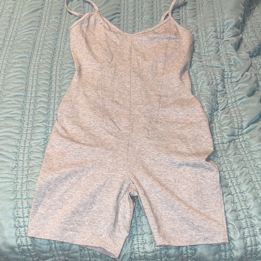Forever 21 Heather Gray Women's Shapewear Romper